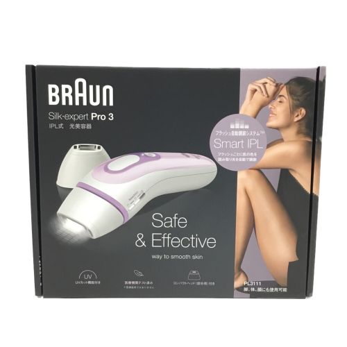 BRAUN (ブラウン) IPL式光美容器 PL3111