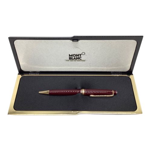 MONTBLANC (モンブラン) ボールペン ボルドー ケース付 マイスターシュテュッククラシック 164