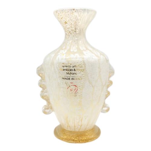 GAMBARO&POGGI MURANO GLASSフラワーベース 本体のみ イタリア製