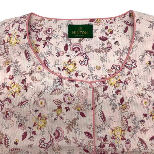MINTON (ミントン) パジャマ セットアップ ピンク ハドンホール SIZE L