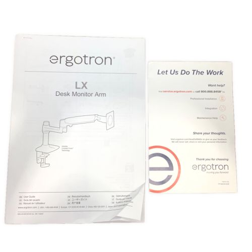 ergotron (エルゴトロン) デスクモニターアーム LX 45-241-224