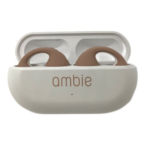 AMBIE (アンビー) サウンドイヤーカフス AM-TW01 Latte(ラテ) 箱付