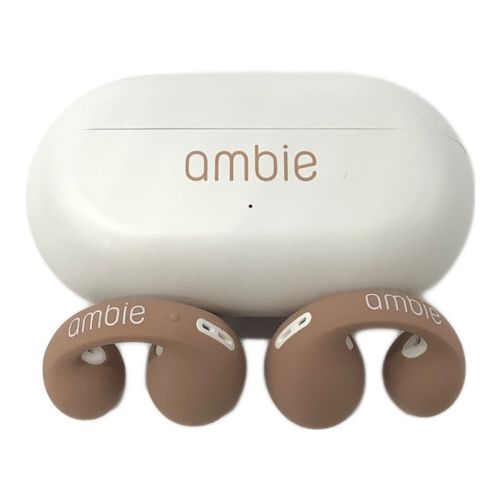 AMBIE (アンビー) サウンドイヤーカフス AM-TW01 Latte(ラテ) 箱付