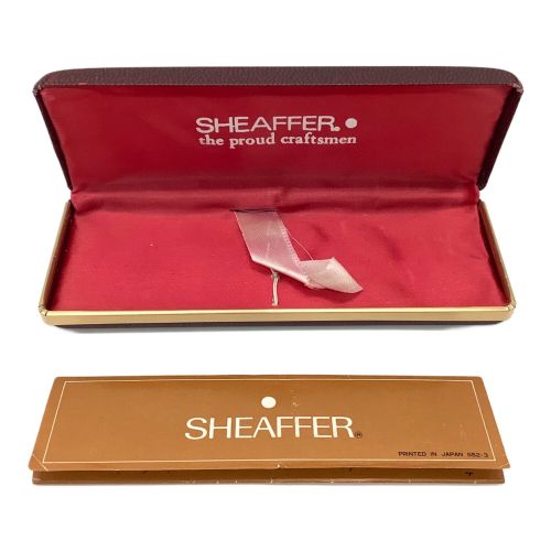 SHEAFFER (シェーファー) 万年筆&シャープペンセット ペン先14K-585 ポンプ式