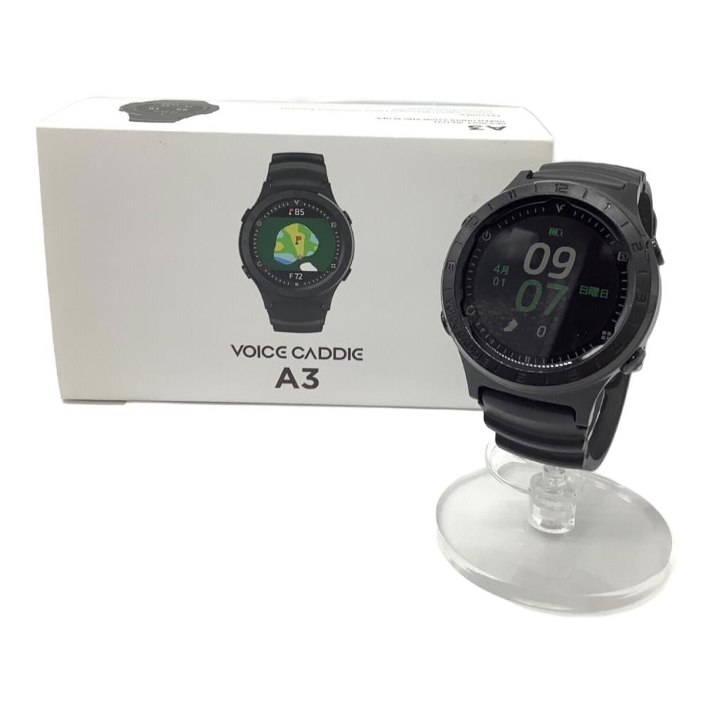 VOICE CADDIE (ボイスキャディー) GPSゴルフウォッチ A3 ブラック 箱
