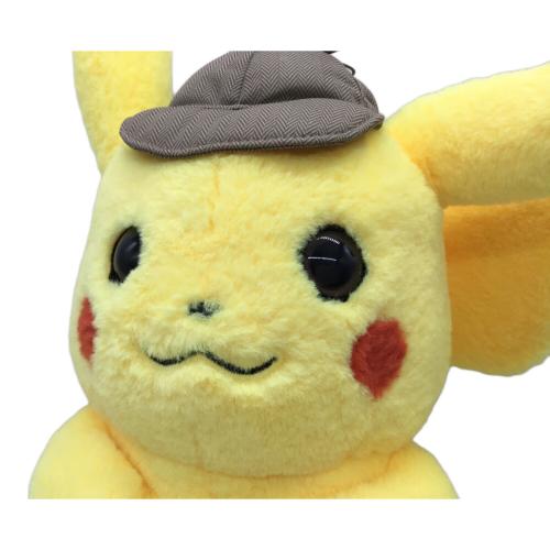 名探偵ピカチュウ 1/1スケールぬいぐるみ タグ付き未使用品 ポケモン TAKARA TOMY(タカラトミー)