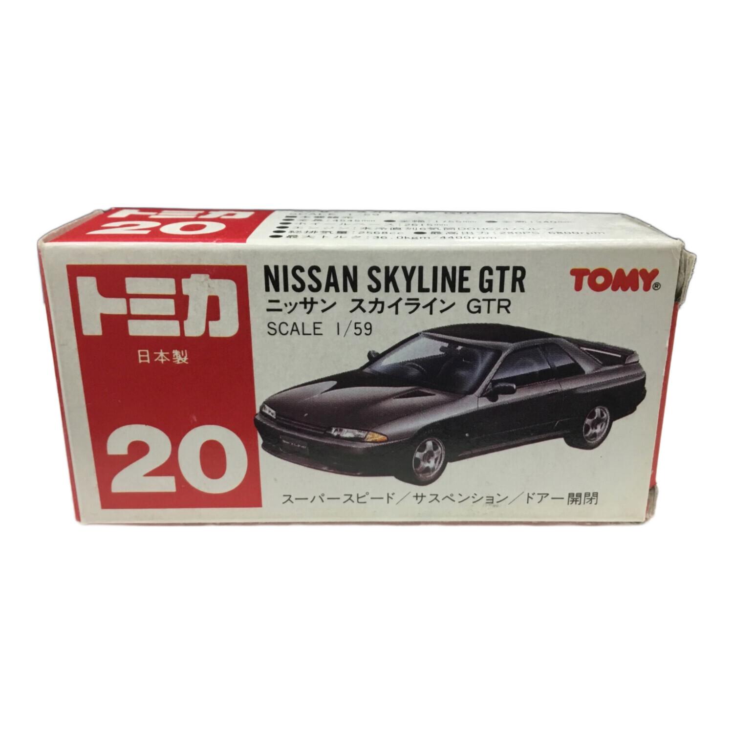 TOMY (トミー) トミカ 1/59 ニッサン スカイライン GTR(グレー/赤箱