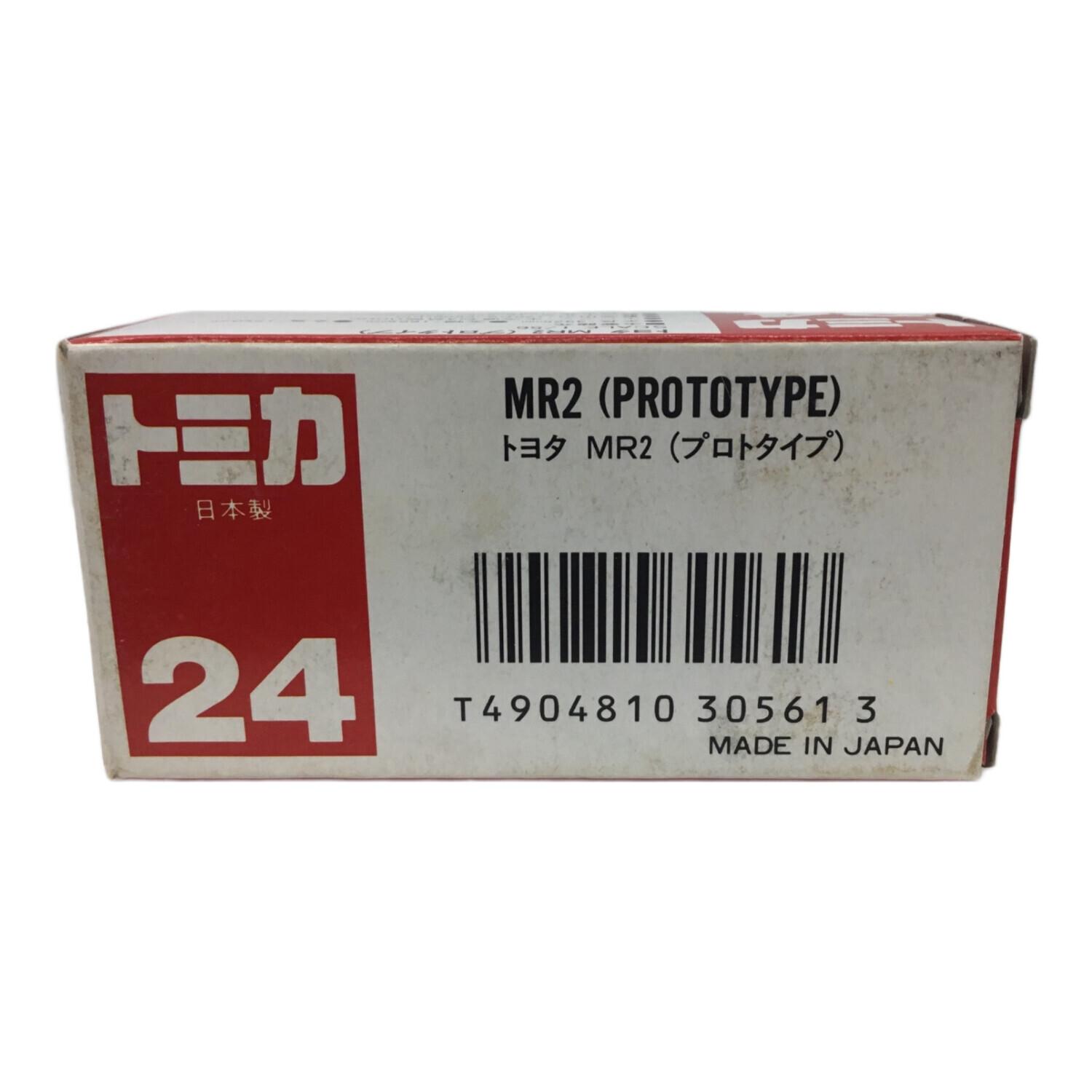 とみーさん専用 No24 トヨタ MR2(プロトタイプ) ※レッド トミカ TOMY(トミー
