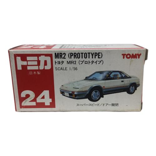 No24 トヨタ MR2(プロトタイプ) ※レッド トミカ TOMY(トミー)