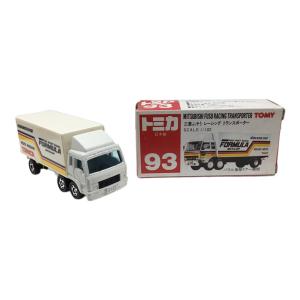 三菱ふそう レーシング トランスポーター トミカ No.93 赤箱 日本製 TOMY(トミー)