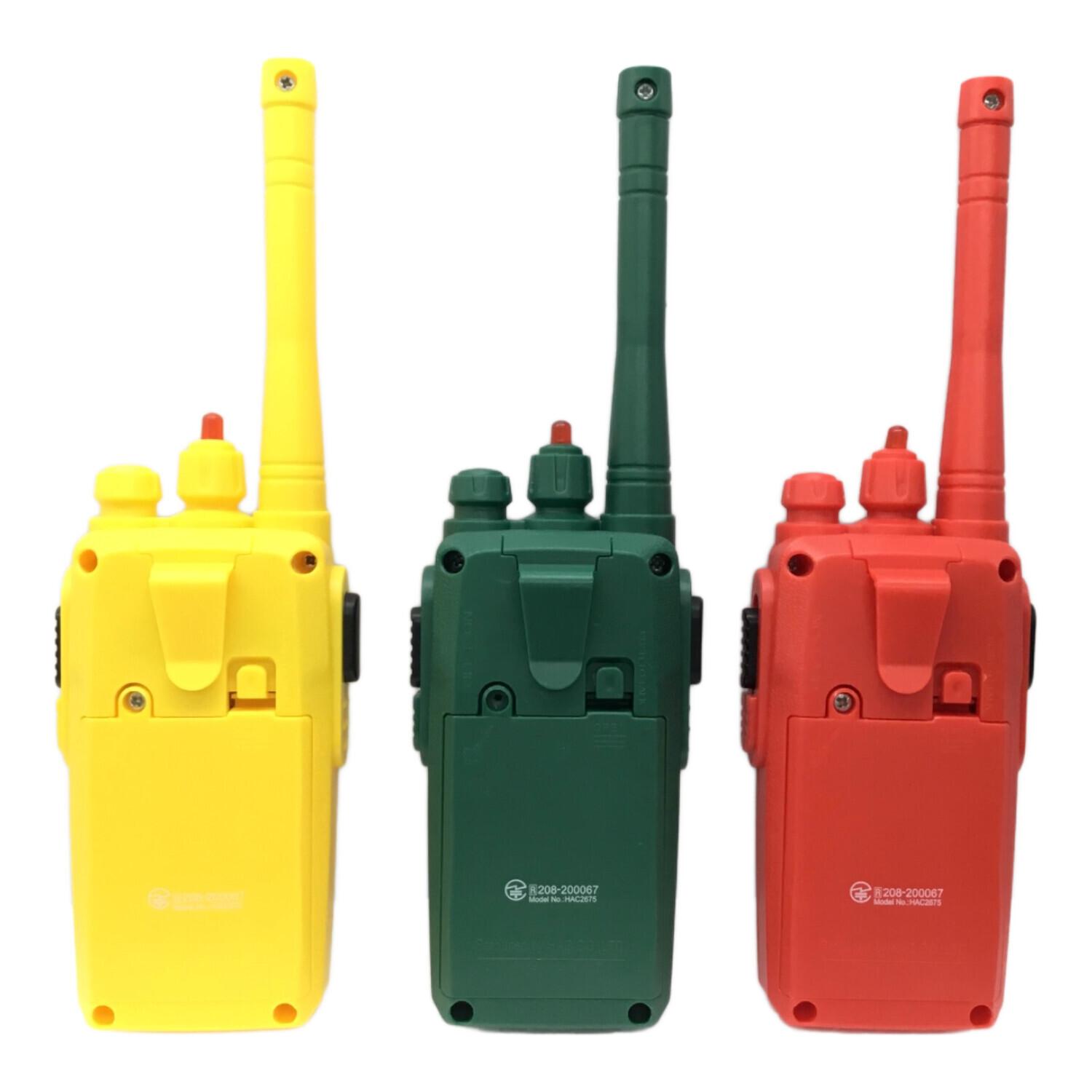 スーパートランシーバーセット レッド グリーン イエロー HACCI(ハッチ