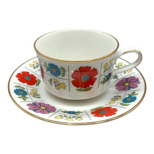 Noritake (ノリタケ) レトロポップカップ&ソーサーセット ※箱にシミ・ヨゴレ・ダメージ多数 Ivory China