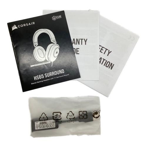 CORSAIR (コルセア) ゲーミングヘッドホン HS65 付属品完備