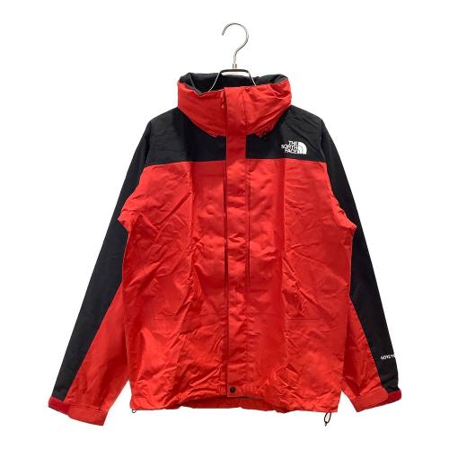 THE NORTH FACE (ザ ノース フェイス) レインスーツセットアップ Sサイズ レッド×ブラック RAINTEX Plasma NP11700