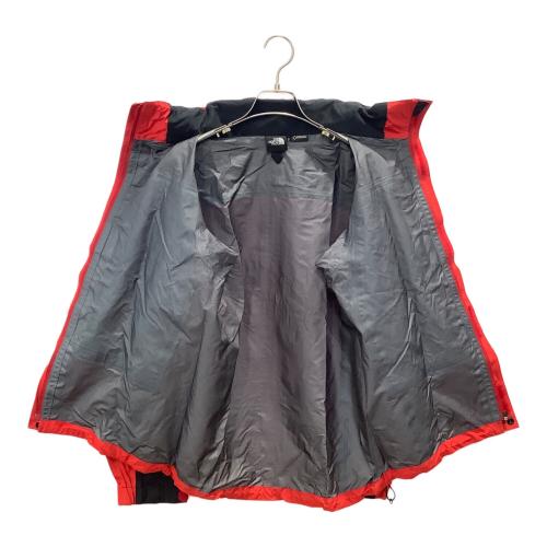 THE NORTH FACE (ザ ノース フェイス) レインスーツセットアップ Sサイズ レッド×ブラック RAINTEX Plasma NP11700