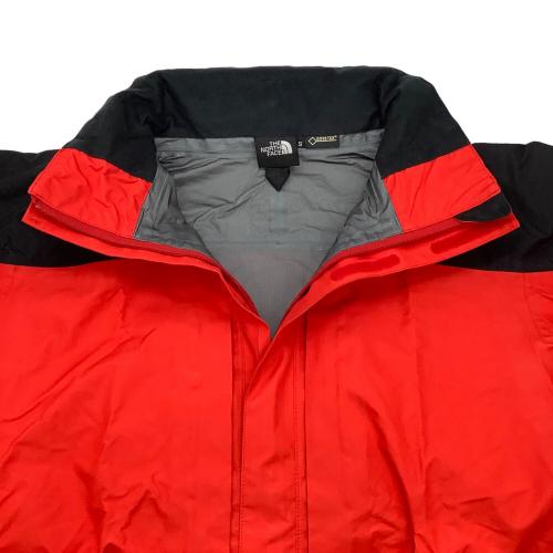 THE NORTH FACE (ザ ノース フェイス) レインスーツセットアップ Sサイズ レッド×ブラック RAINTEX Plasma NP11700