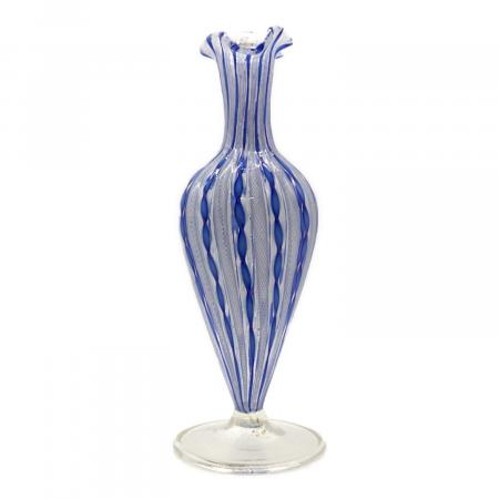 レースグラスフラワーベース 水差し型 MURANO GLASS(ムラーノグラス