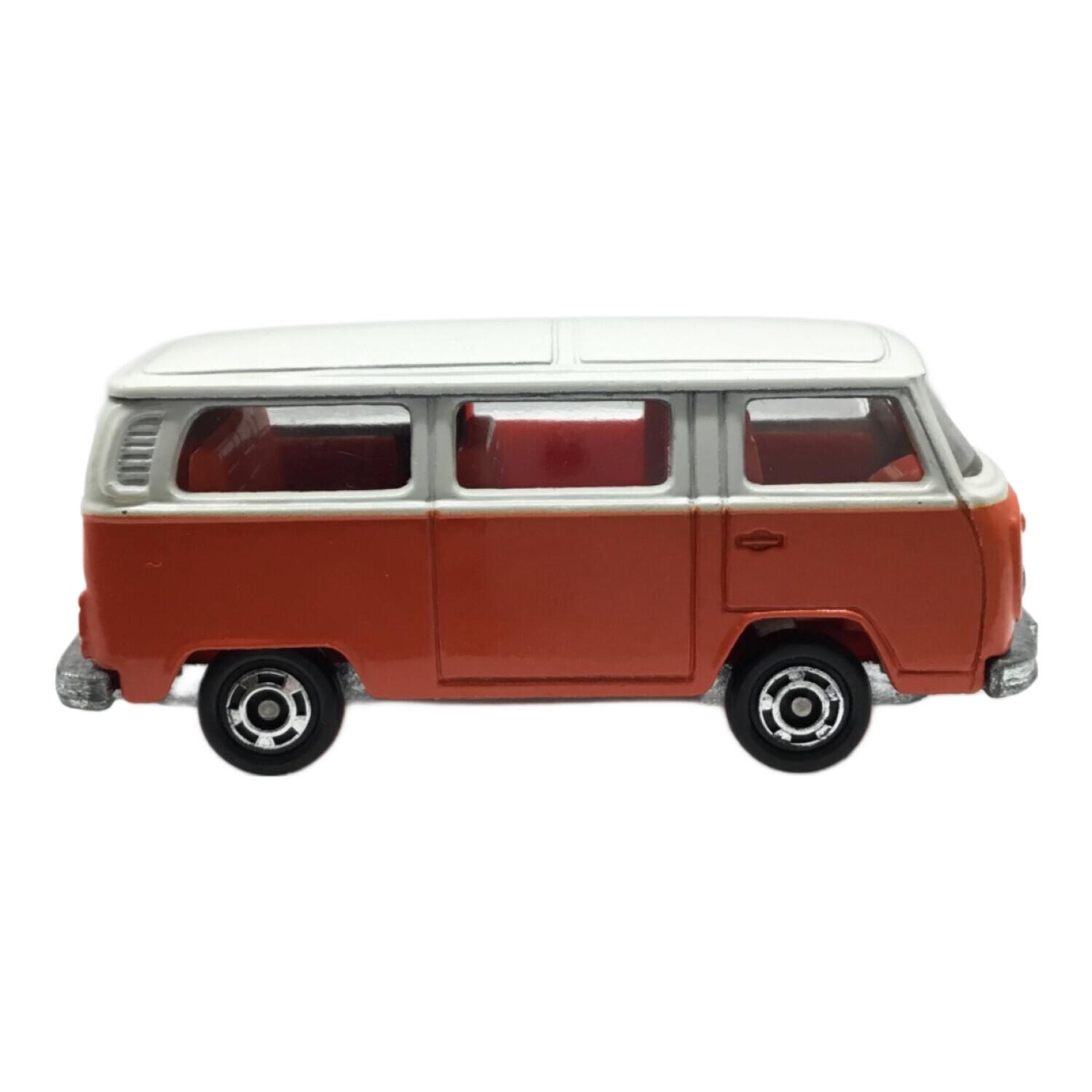トミカ　マイクロバス　1977　昭和レトロ トミカ VWマイクロバス 1977年製 オレンジ/ホワイト - メルカリ