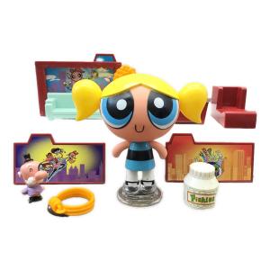 パワーパフガールズ プレイセット・メイヤーズオフィス バブルス パーツセット レトロホビー 現状販売品