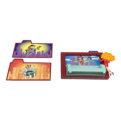 パワーパフガールズ プレイセット・メイヤーズオフィス バブルス パーツセット レトロホビー 現状販売品