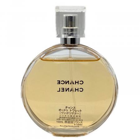 新品未使用！CHANEL CHANCEオドトワレ　イエロー 100ml CHANEL (シャネル) オードトワレ CHANCE 100ml 残量80%-99