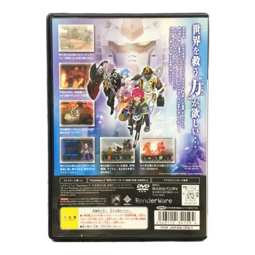 Playstation2用ソフト ジャンク ディスク キズ多数 ガンダム トゥルーオデッセイ 失われしGの伝説 CERO A (全年齢対象)