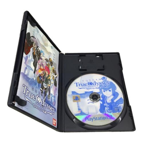 Playstation2用ソフト ジャンク ディスク キズ多数 ガンダム トゥルーオデッセイ 失われしGの伝説 CERO A (全年齢対象)