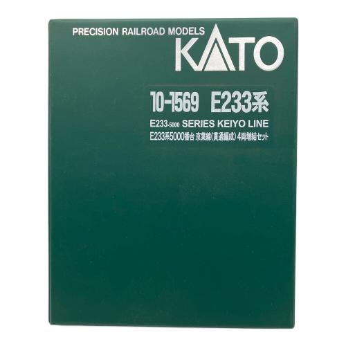 KATO (カトー) 10-1569 E233系 5000番台 京葉線 貫通編成 4両増結セット Nゲージ