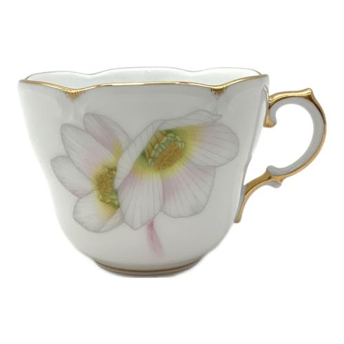 大倉陶園 (オオクラトウエン) デミタス碗皿 67C/C239-1 クリスマスローズ