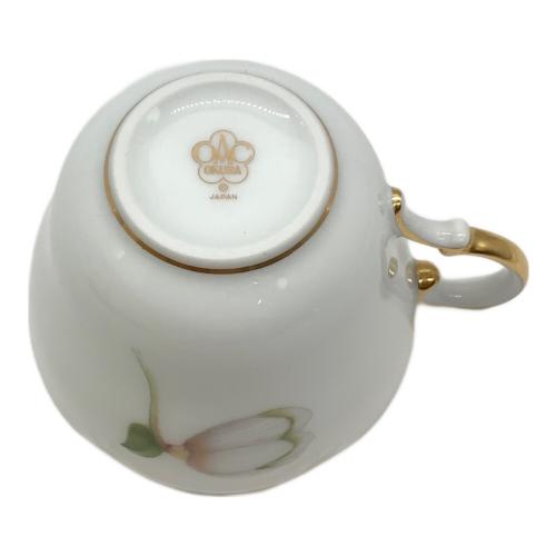 大倉陶園 (オオクラトウエン) デミタス碗皿 67C/C239-1 クリスマスローズ