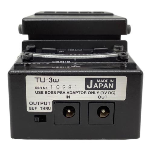 BOSS (ボス) クロマティックチューナー TU-3w