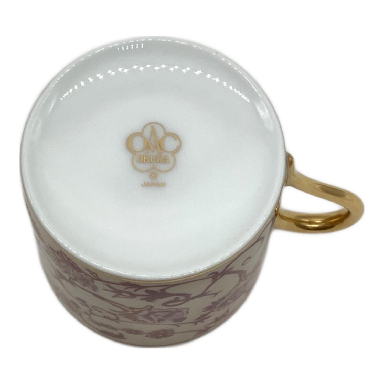 大倉陶園 (オオクラトウエン) デミタス碗皿 79C/A571 ペルシャのバラ