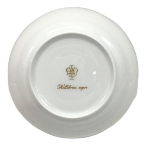 大倉陶園 (オオクラトウエン) デミタス碗皿 67C/C239-1 クリスマスローズ