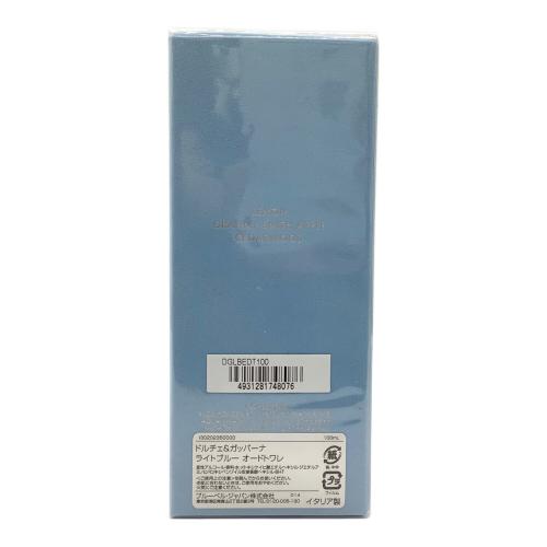 DOLCE & GABBANA (ドルチェ＆ガッバーナ) オードトワレ ライトブルー 100ml