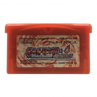 ゲームボーイアドバンス用ソフト ポケットモンスターファイアレッド -