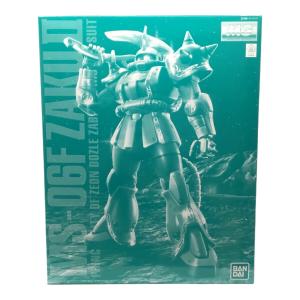 BANDAI (バンダイ) ガンプラ MG 1/100 MS-06F ドズル・ザビ専用ザクII プラモデル 未組立品