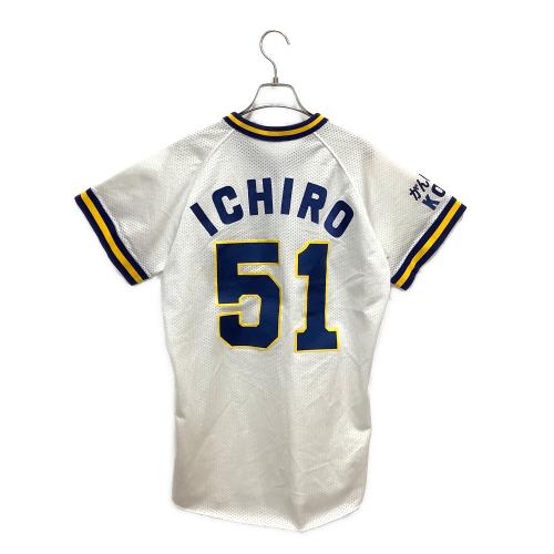 MIZUNO（ミズノ） オリックス・ブルーウェーブ ホームユニフォーム 鈴木一郎 イチロー 背番号51