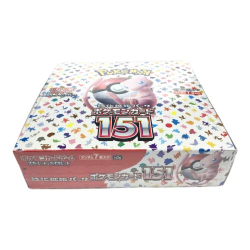 ポケモンカードゲーム 拡張パック ポケモンカード151 1BOX 未開封品