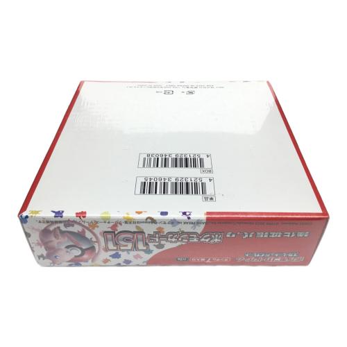 ポケモンカードゲーム 拡張パック ポケモンカード151 1BOX 未開封品