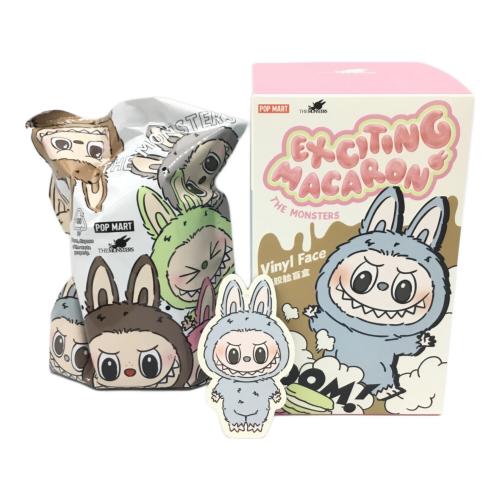 POP MART (ポップマート) フィギュア 開封・内袋未開封・Sea Salt Coconutカード付 EXCITING MACARON LABUBU