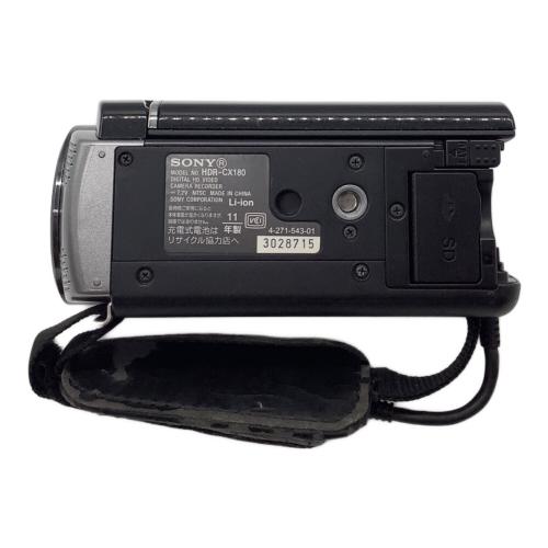 SONY (ソニー) デジタルビデオカメラ HDR-CX180 ブラック