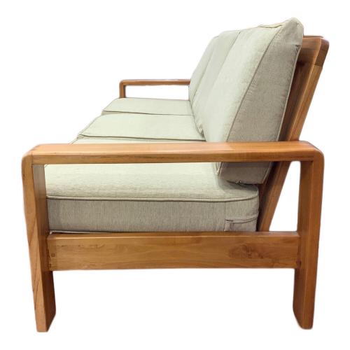 SCANTEAK (スキャンティーク) IKON 3人掛けソファー ライトグリーン×ナチュラル IKON