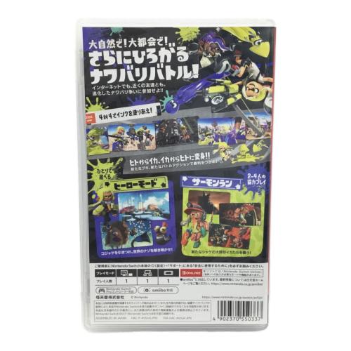 スプラトゥーン3 Nintendo Switch用ソフト Nintendo(ニンテンドー) CERO A(全年齢対象)