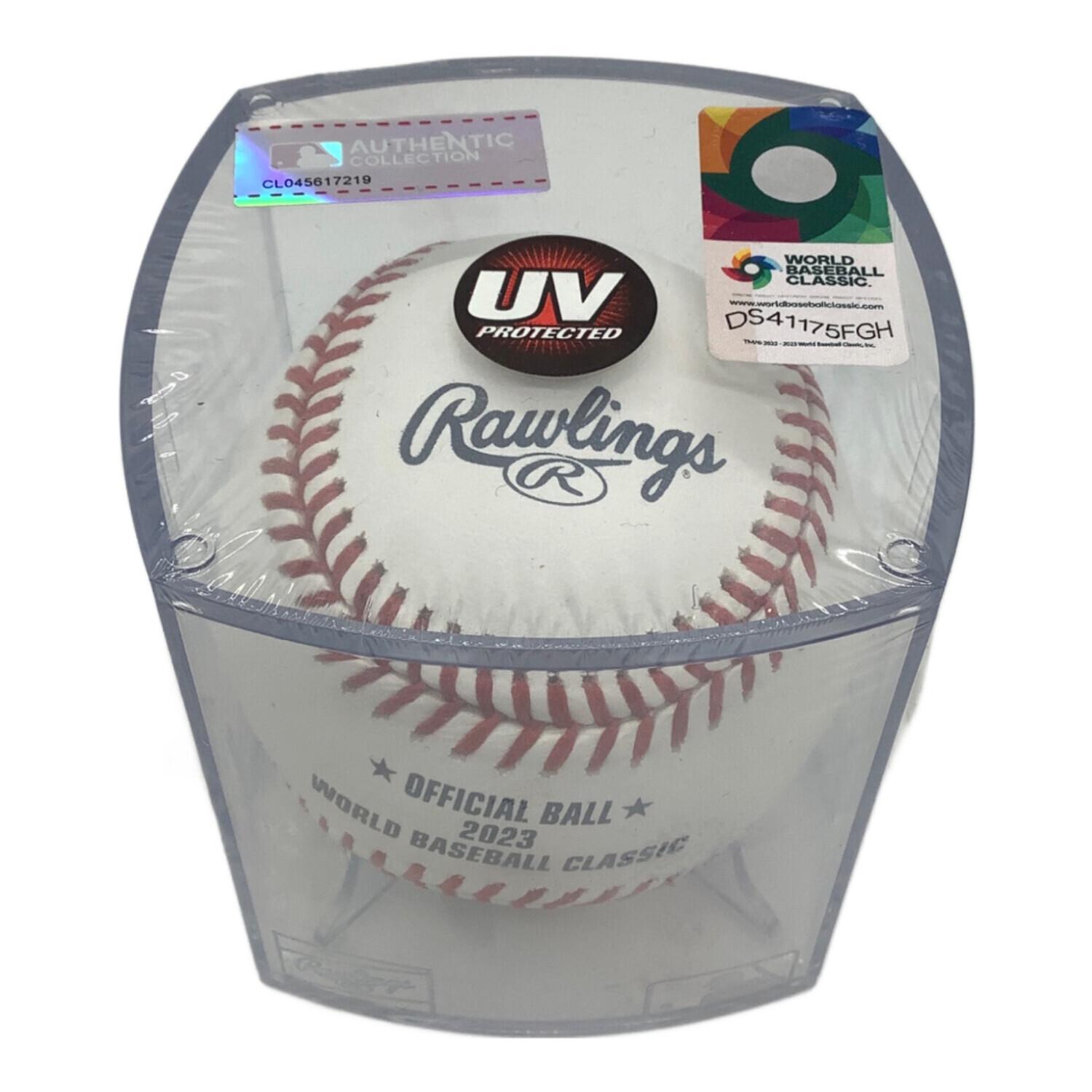 かべ　新品　WBC 公式ボール 2023 ワールドベースボールクラシック 2023 ワールドベースボールクラシック 記念ボール WBC