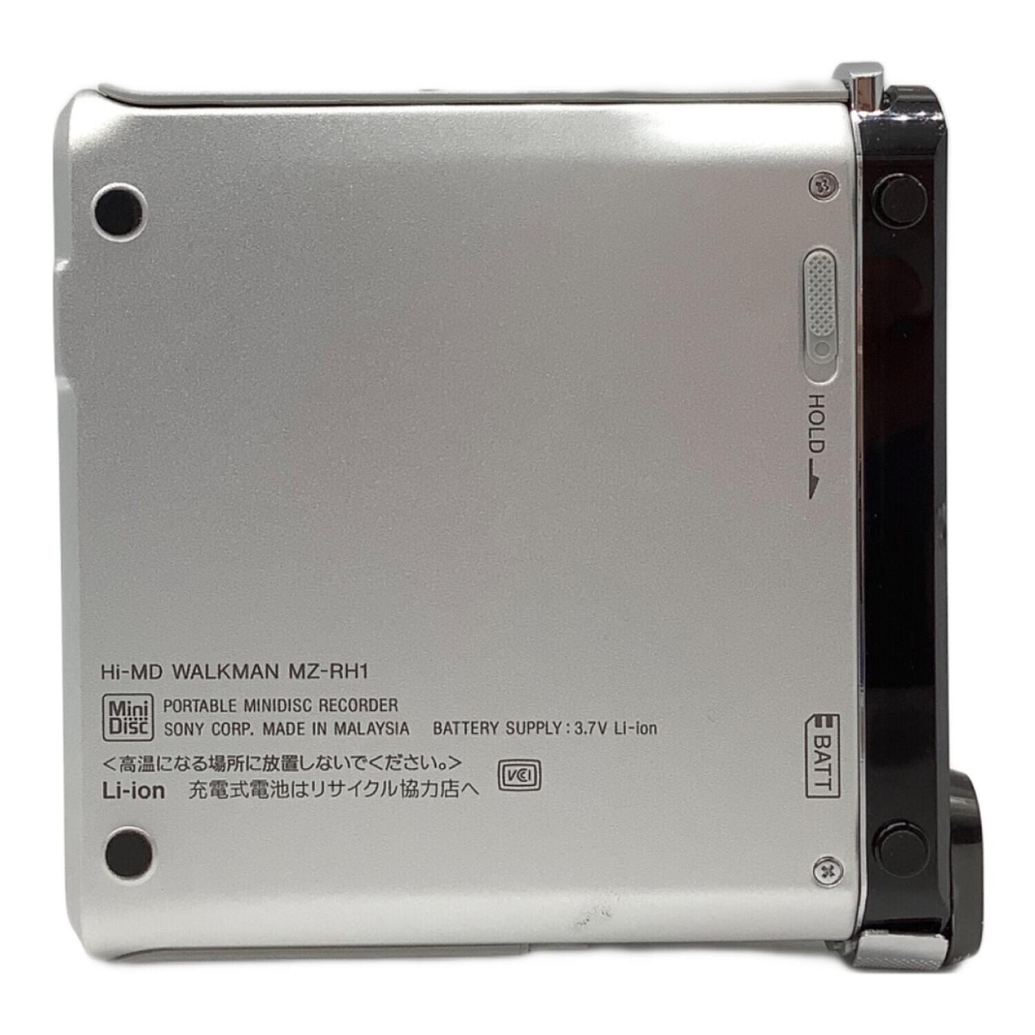 SONY ソニー MDウォークマン 付属品多数 MZ-RH1 動作確認済 SONY ソニー MDウォークマン MDレコーダー MZ-RH1 動作確認済