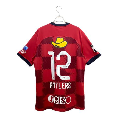 鹿島アントラーズ 2024 ホーム ユニフォーム レプリカ 背番号12 XL レッド FN8544-687 サッカー