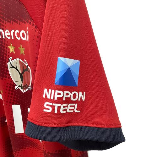 鹿島アントラーズ 2024 ホーム ユニフォーム レプリカ 背番号12 XL レッド FN8544-687 サッカー