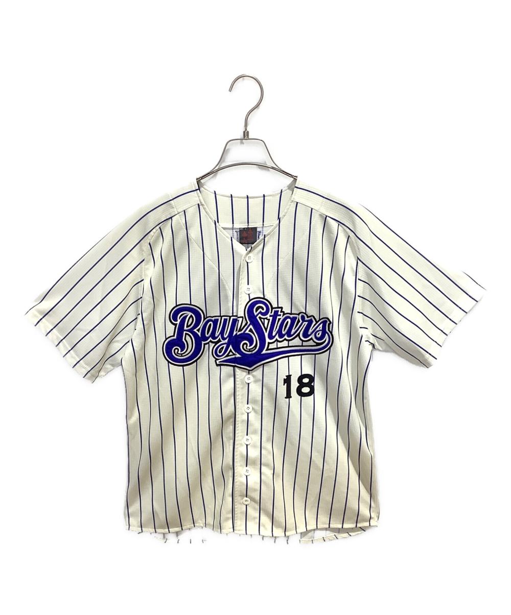 べースタズの三浦の現役時代のユニホーム 横浜ベイスターズ ホームユニフォーム 1998 復刻 三浦大輔