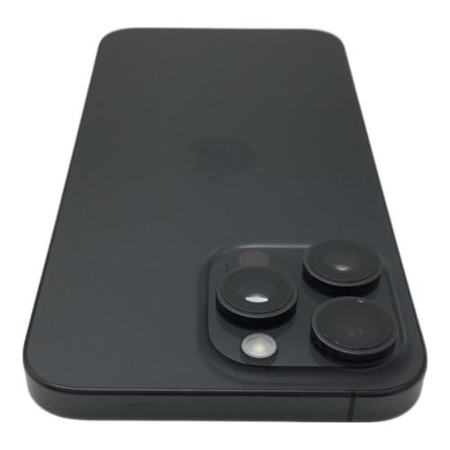 Apple（アップル）iPhone15 Pro Max 256GB ブラック MU6P3J/A