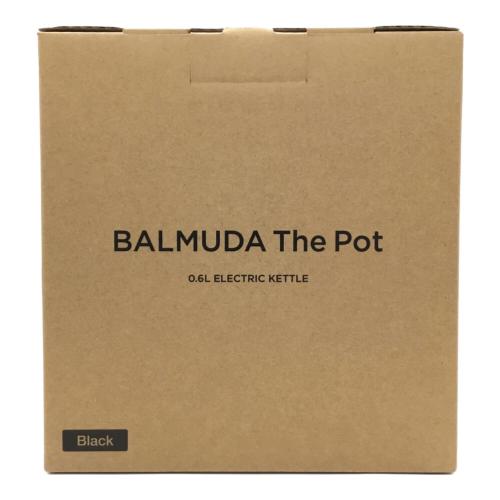 電気ケトル ブラック KPT01JP BALMUDA(バルミューダ) 未使用品